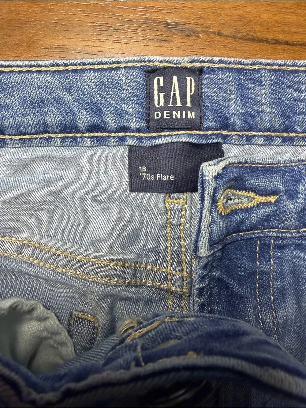 GAP Light Blue Flared Jeans for girls